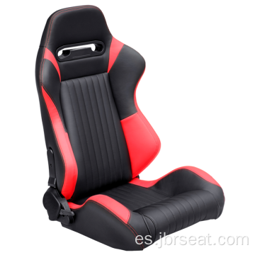 PVC ajustable negro y amarillo con asiento para el automóvil